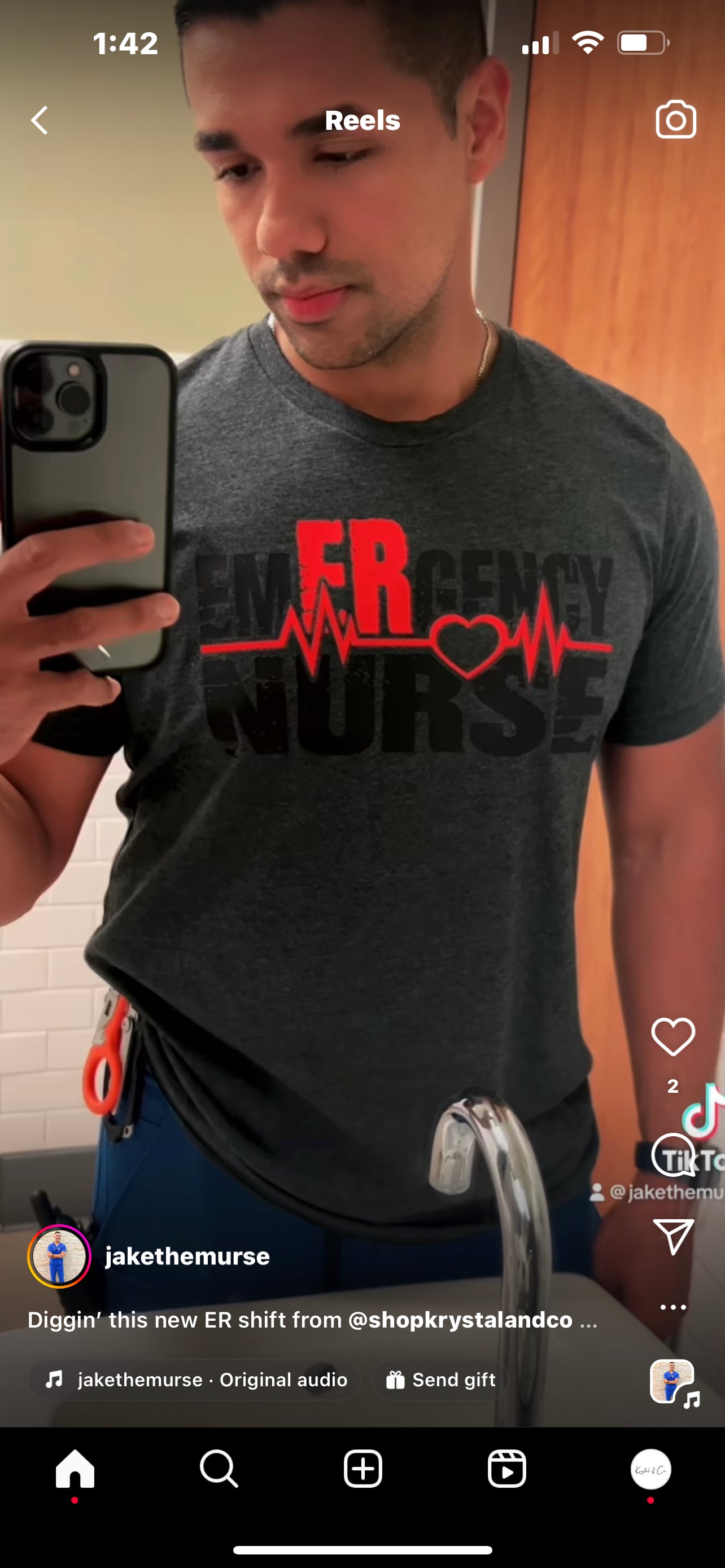 ER Nurse distressed