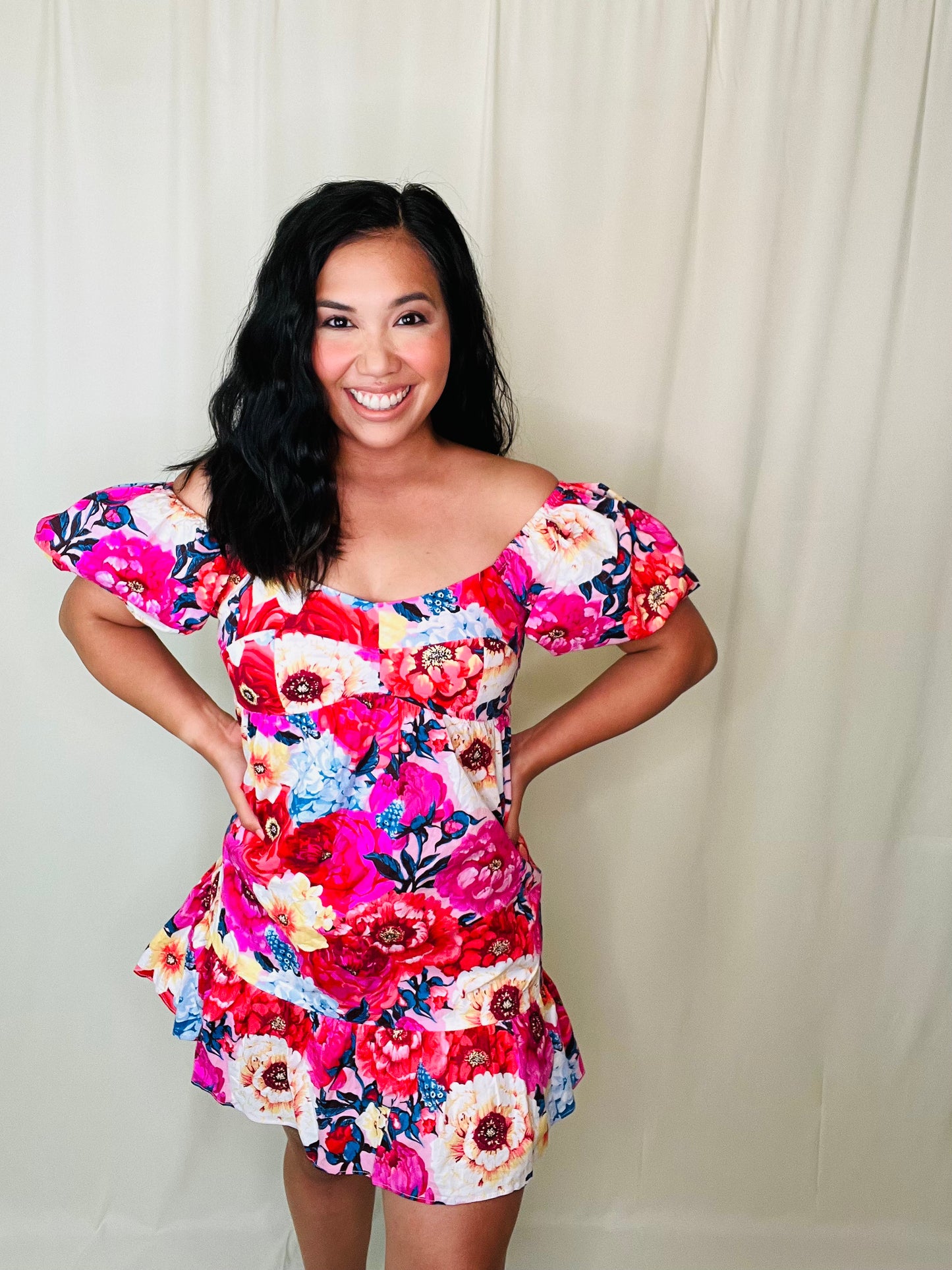 Champagne and flowers