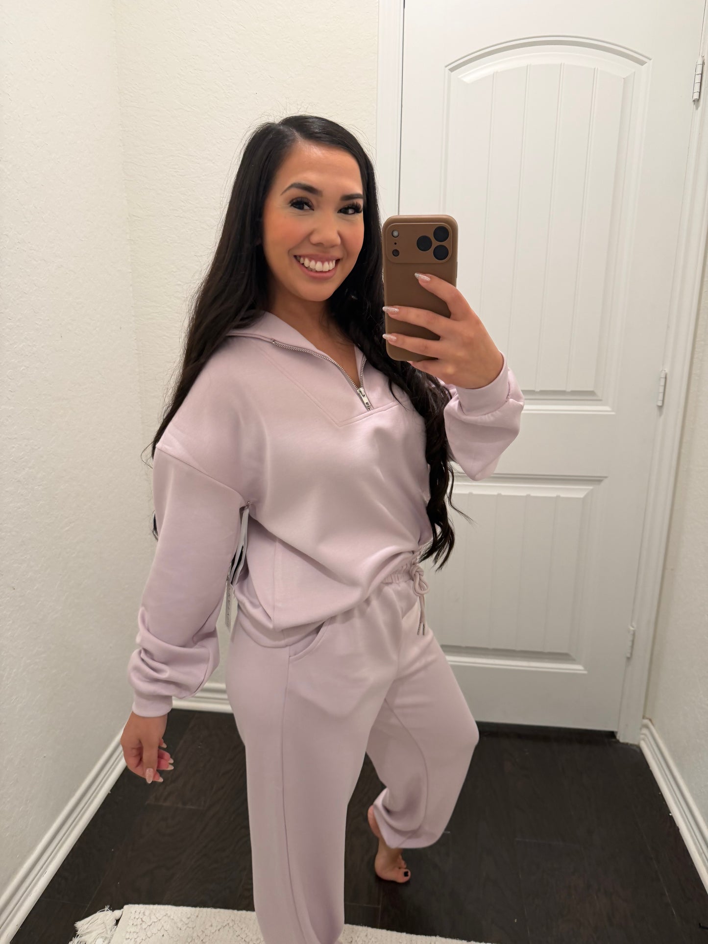 Blush Long-Sleeve Set