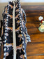 black quilted tiger  bag