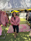 Sweetie Red Gingham Quilted  Jacket