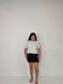 Chocolate Fall Velvet Shorts