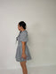 Khloe Peter Pan Collar Gingham Dress Mable