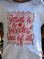 "Jesus is the Sweetest One of All" Strawberry Youth Shirt