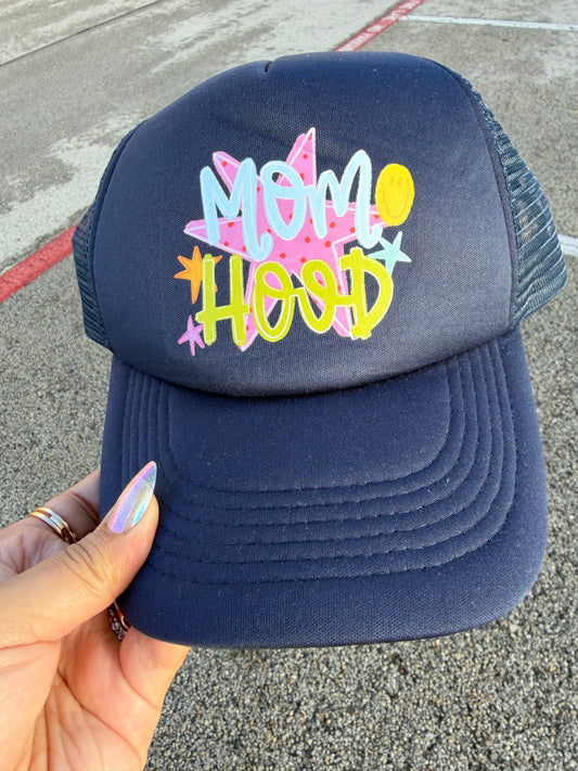 Mom Hood Trucker Hat