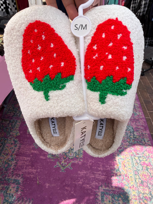 Strawberry Slippers KATYDID