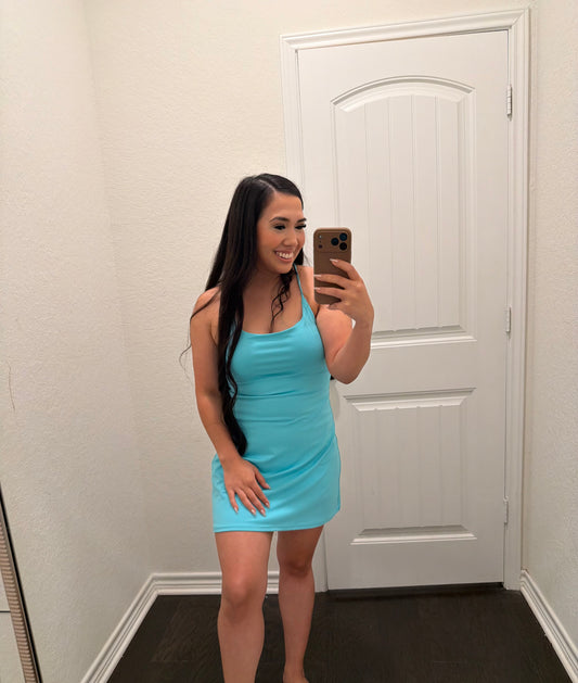 Teal Active Dress