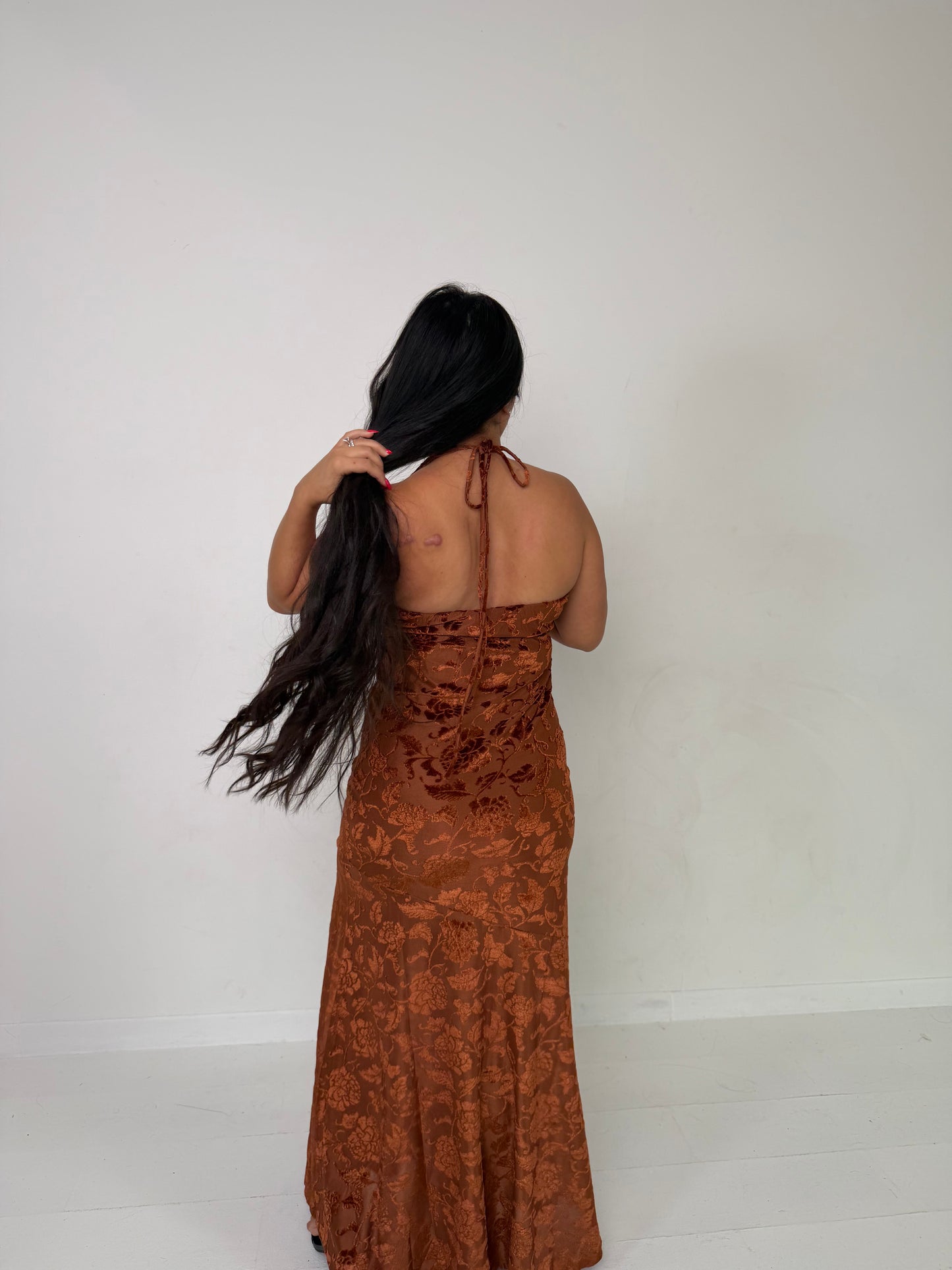 Copper Fall Maxi Dress Dress Forum